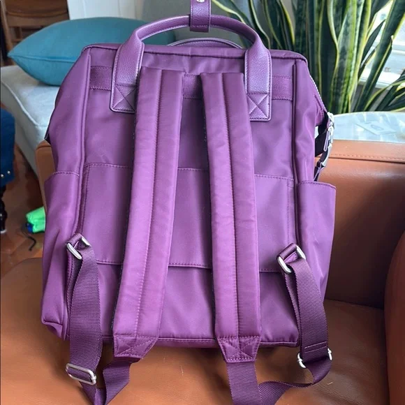 Baggallini Soho Laptop Bag Mulberry - Picture 3 of 3